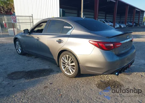 2020 Infiniti Q50 Luxe z USA, uszkodzony, nr VIN JN1EV7AP2LM203452